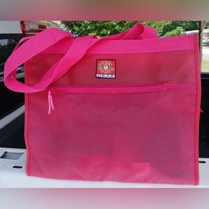Pink Tote Bag